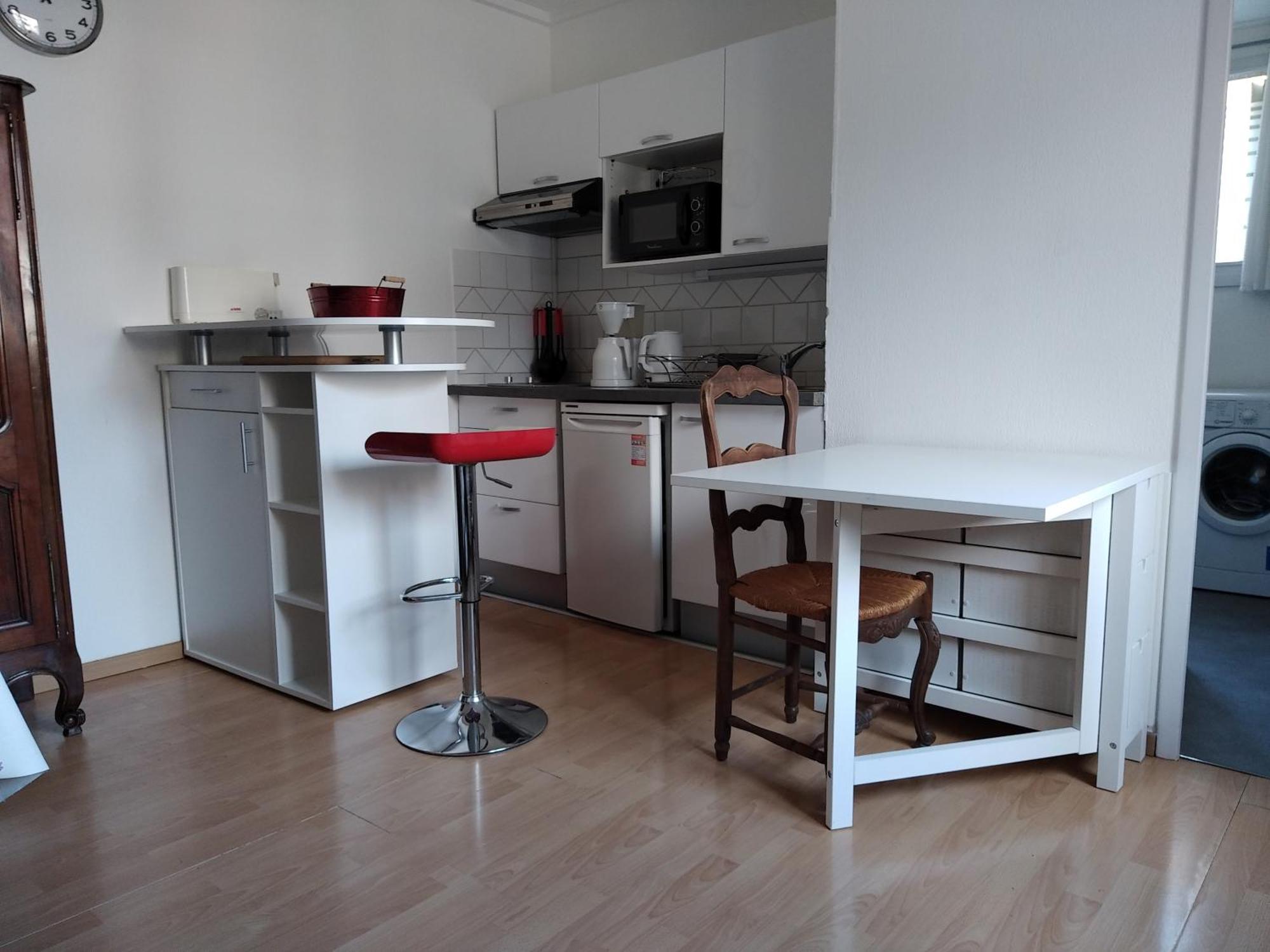 Studio 25 M2 Centre Uriage Saint-Martin-dʼUriage الغرفة الصورة